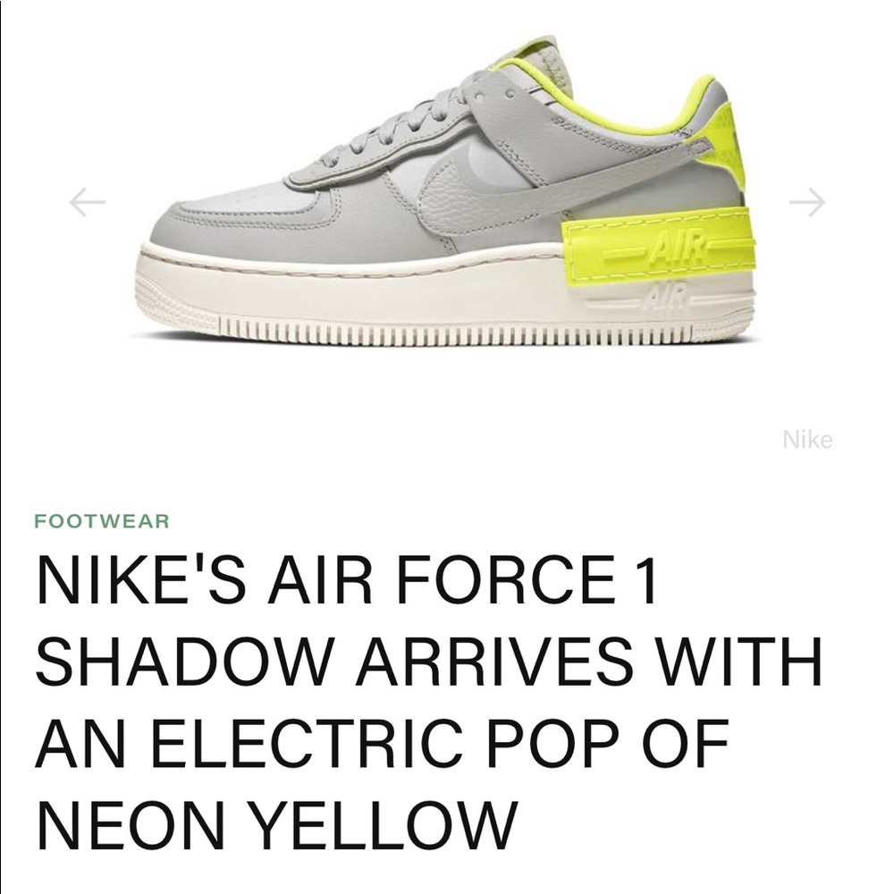 Nike Air Force shadows size 9.5